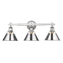  3306-BA3 CH-CH - Orwell 3-Light Vanity Light in Chrome